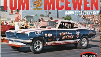 Tom "Mongoose" McEwen 1969 Barracuda Funny Car 1:25  - Polar Lights