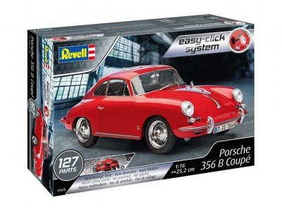 Porsche 356 B Coupe (1:16) EasyClick 07679 - Revell