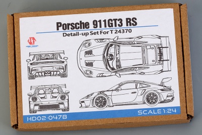Porsche 911 GT3 RS (992) For T (24370) 1/24 - Hobby Design