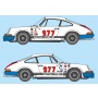 Porsche 911 sponsored by Magnus Walker 1/24 - Decalcas