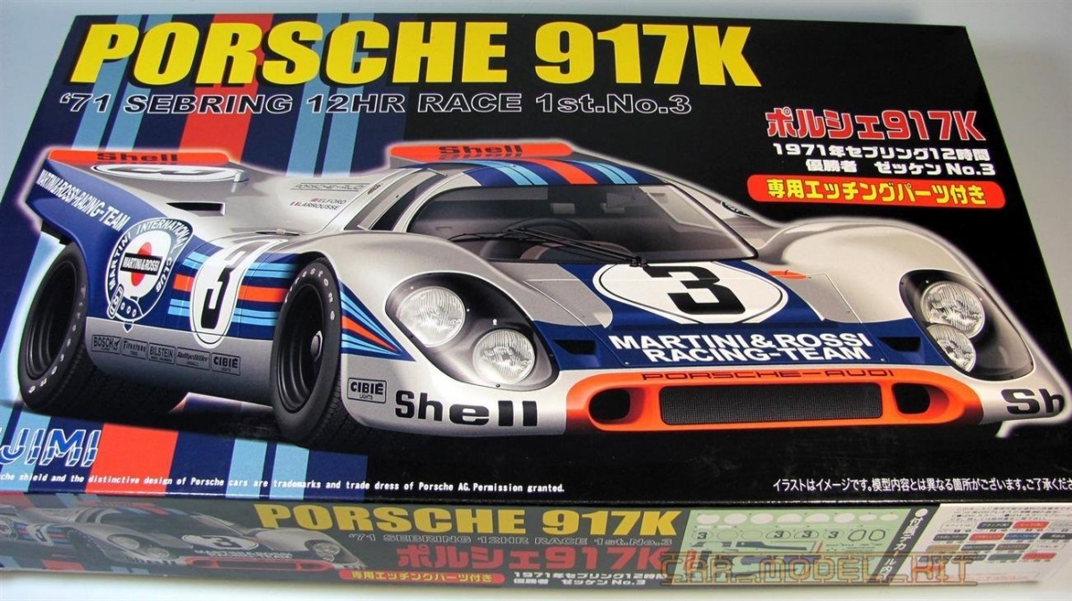 Union MC15 1/24 Porsche 917k Lemans Martini Racing Model Kit for sale online 