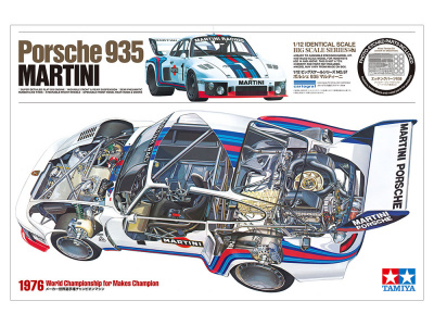 Porsche 935 Martini 1/12 - Tamiya