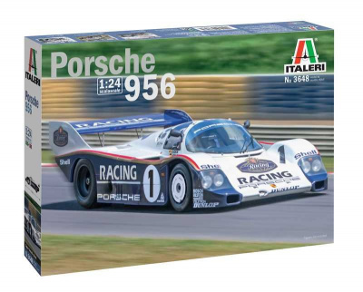 Porsche 956 (1:24) Model Kit 3648 - Italeri