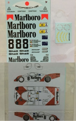 Porsche 956 1983 Le Mans #8 "Marlboro" 1/24 - MSM Creation