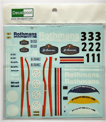 Porsche 956 Rothmans 83 - 24 Lemans - Decalpool