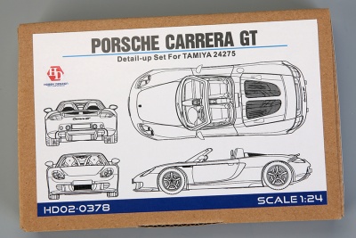 Porsche Carrera GT Detail-up Set For Tamiya 24275 - Hobby Design