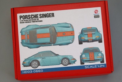 Porsche Singer Full Detail Kit 1/24 - Hobby Design