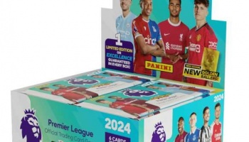 PREMIER LEAGUE 2023/2024 - ADRENALYN karty - BOX (36 ks) - Panini