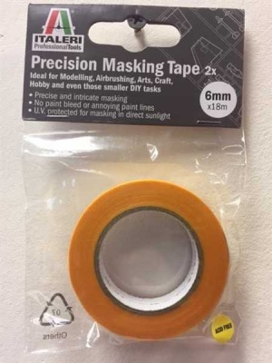 Precision Masking Tapes 50827 - maskovací páska 6 mm - 2 ks