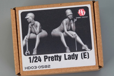 Pretty Lady (E)  (Resin+PE) 1/24 - Hobby Design