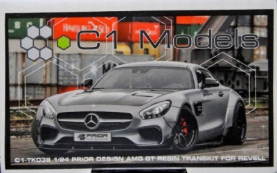 Prior Design AMG GT Resin Transkit for Revell 1/24 - C1 Models