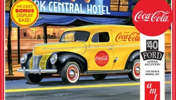 FORD SEDAN 1940 DELIVERY (COCA-COLA) 1:25 MODEL KIT - AMT