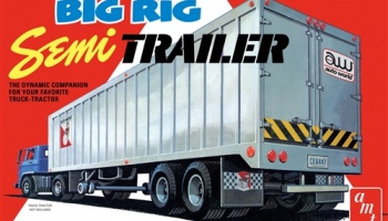 BIG RIG SEMI TRAILER 1:25 MODEL KIT - AMT