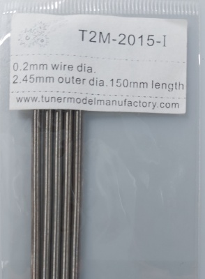 Pružinová jednotka - SPRING UNIT 0,2mm- 150mm 5pc - Tuner Model Manufactory