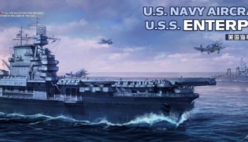 U.S. Navy aircraft carrier Enterprise (CV-6) 1/700 - Meng