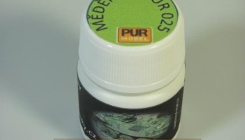 Suché pigmenty - MĚDĚNKA - Dry pigments - VERDIGRIS - PUR MODEL