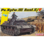 Pz.Kpfw.III Ausf.E/F (Smart kit) (2 in 1) (1:35) Model Kit tank 6944 - Dragon