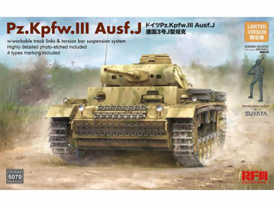 Pz.Kpfw.III Ausf.J 1/35 – Rye Field Model