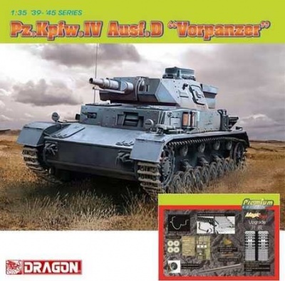 Pz.Kpfw.IV Ausf.D VORPANZER (1:35) Model Kit military 6981 - Dragon