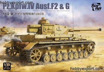 Pz.Kpfw.IV Ausf. F2 & G 1:35 - Border Model