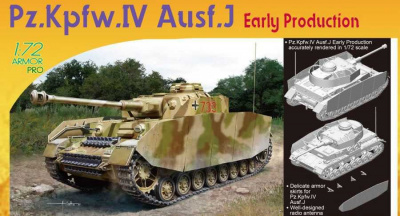 Pz.Kpfw.IV Ausf.J Early Production (1:72) – Dragon