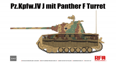 Pz.Kpfw.IV J mit Panther F Turret 1/35 - RFM
