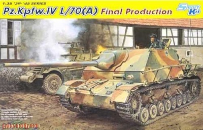 Pz.Kpfw.IV L/70(A) Late Production (Smart Kit) (1:35) Model Kit military 6784 - Dragon