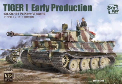 Pz.Kpfw.VI Ausf.E Sd.Kfz.181 Tiger I Early Production 1/35 - Border Model