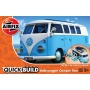 Quick Build auto J6024 - VW Camper Van - modrá