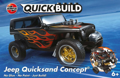 Quick Build auto J6038 - Jeep &apos;Quicksand&apos; Concept