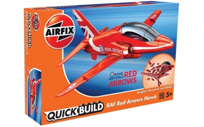 Quick Build letadlo J6018 - RAF Red Arrows Hawk