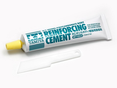 R/C MODEL POLYCARBONATE BODY REINFORCING CEMENT - Tamiya