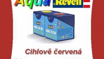 Revell Aqua Color 37 Matná Cihlově červená 18 ml -Revell