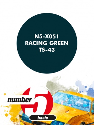 Racing Green TS-43 Paint for airbrush 30ml - Number Five