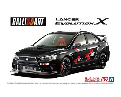 RALLIART CZ4A Lancer Evolution X '07 1/24 - Aoshima