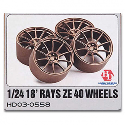 Rays ZE 40 Wheels 1/24 - Hobby Design