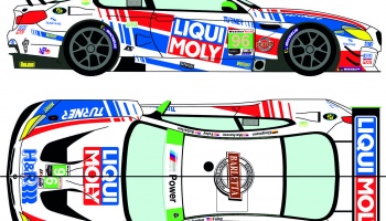 BMW M6 GTD 96 Rolex 24h of Daytona 2020 / IMSA Weathertech 240 at Daytona 2020 1/24 - Racing Decals 43