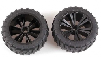 REVELL - REVELLUTIONS (47036) - Set 2x Wheel for Monster, black