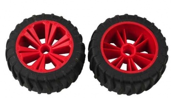 REVELL - REVELLUTIONS (47208) - Set 2x Wheel for Monster, red