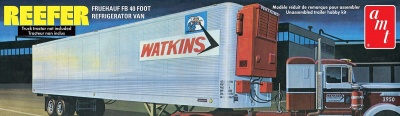 Reefer Fruehauf FB 40 Foot Refrigerator Van 1:25 - AMT