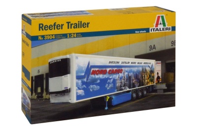 REEFER TRAILER (1:24) Model Kit 3904 - Italeri