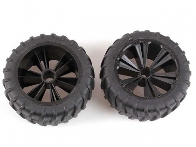 REVELL - REVELLUTIONS (47036) - Set 2x Wheel for Monster, black