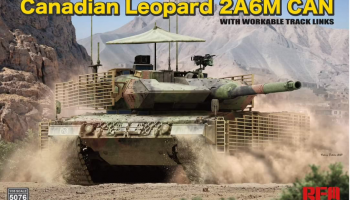 Canadian Leopard 2A6M CAN with workable track links 1:35 - RFM