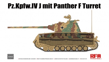 Pz.Kpfw.IV J mit Panther F Turret 1/35 - RFM