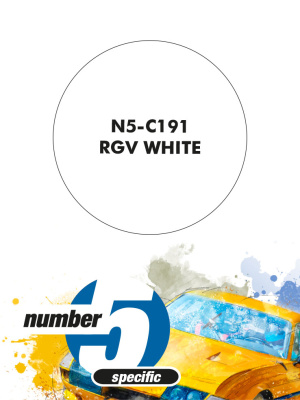 RGV White Paint for airbrush 30ml - Number Five