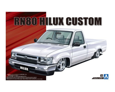 RN80 HILUX CUSTOM '95 (TOYOTA) 1/24 - Aoshima | Car-model-kit.com