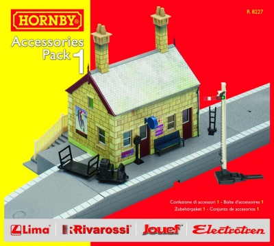 Rozšíření trati sada HORNBY R8227 - Building Extension Pack 1