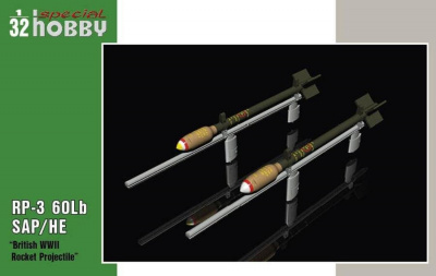 RP-3 60Lb SAP British WWII Rockets 1/32 – Special Hobby