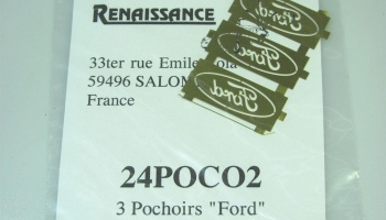 Stencils of "Ford" - Renaissance