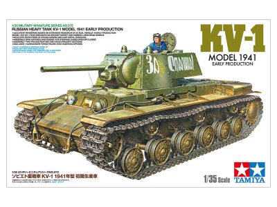 Russian Heavy Tank KV-1 Model 1941 Early Production 1/35 - Tamiya
